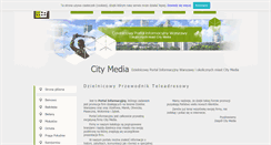 Desktop Screenshot of citymedia.waw.pl
