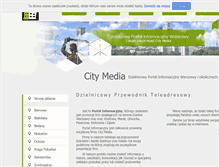 Tablet Screenshot of citymedia.waw.pl